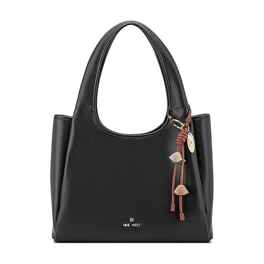Cartera Nine West 3 Compartment Shoulder Bag Priya Black