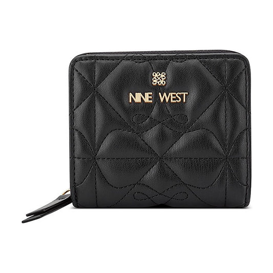 Billetera Nine West SLG Small Zip Around Kiersten Black