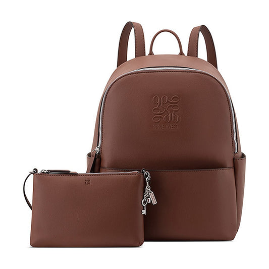 Cartera Nine West Backpack Farida Chestnut