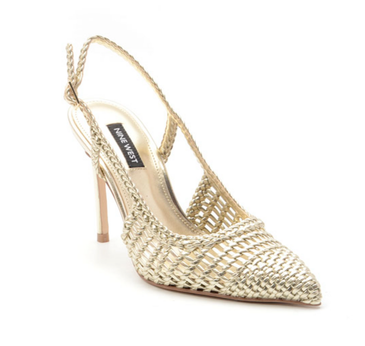 Calzado Tacón Nine West Fresky Gold