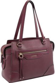 Satchel Brooklyn Rojo Vino