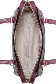 Satchel Brooklyn Rojo Vino