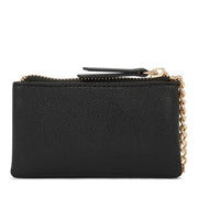 Lawson Key Ring Zip Pouch-Black