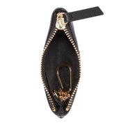 Lawson Key Ring Zip Pouch-Black