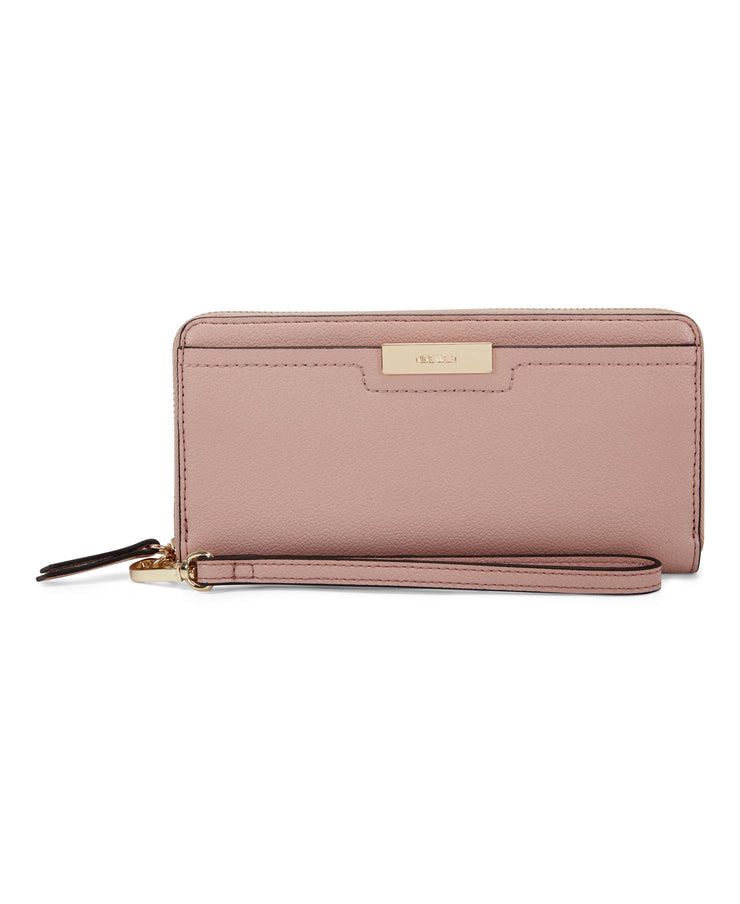 Lawson Zip Arnd Wrstlt Wallet-Modern Pink