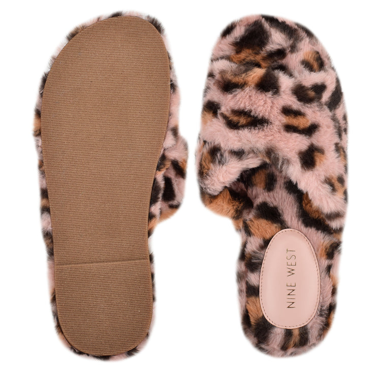 Pantufla Cozy Leopard